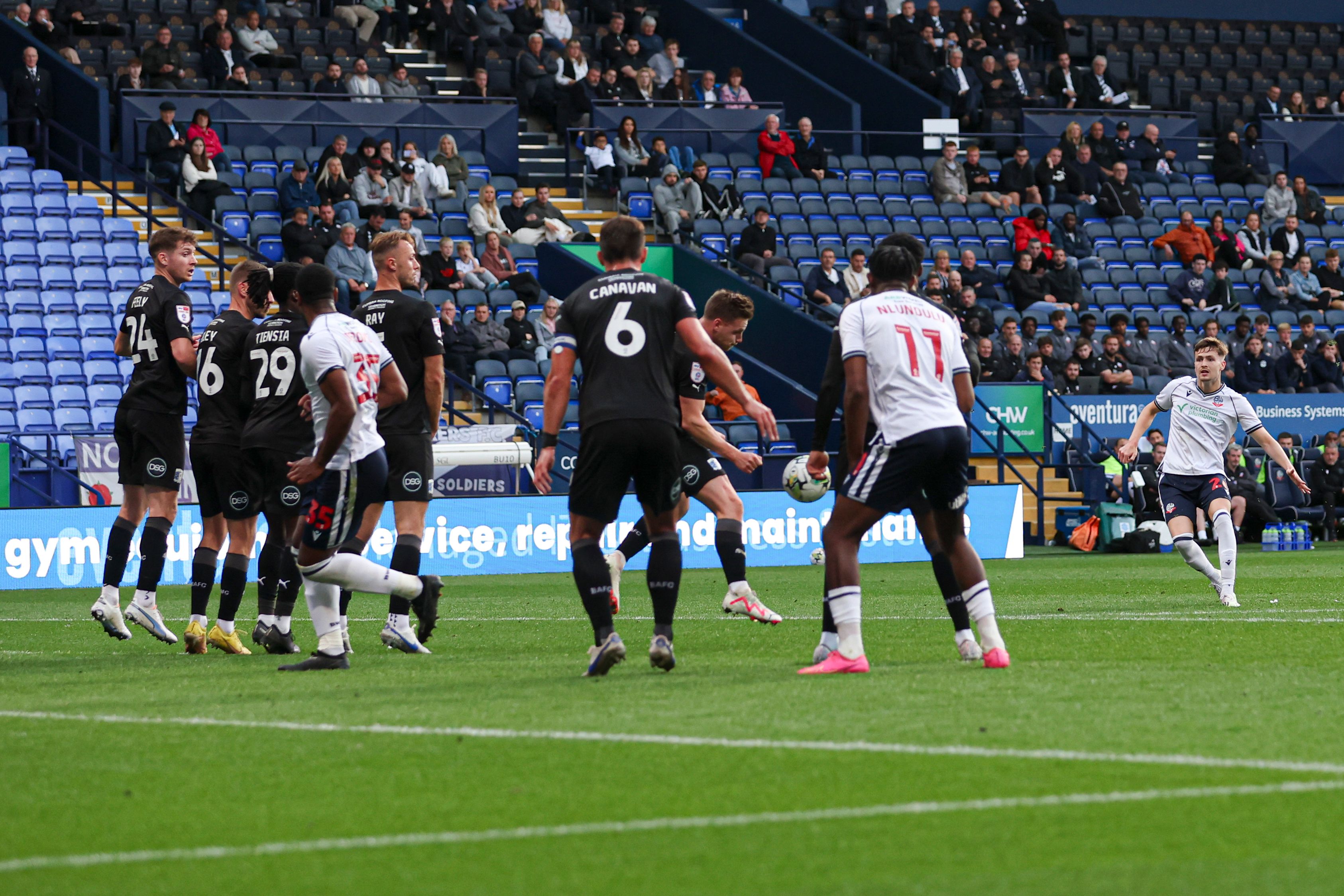 REPORT Wanderers 1 Barrow AFC 0 Bolton Wanderers FC