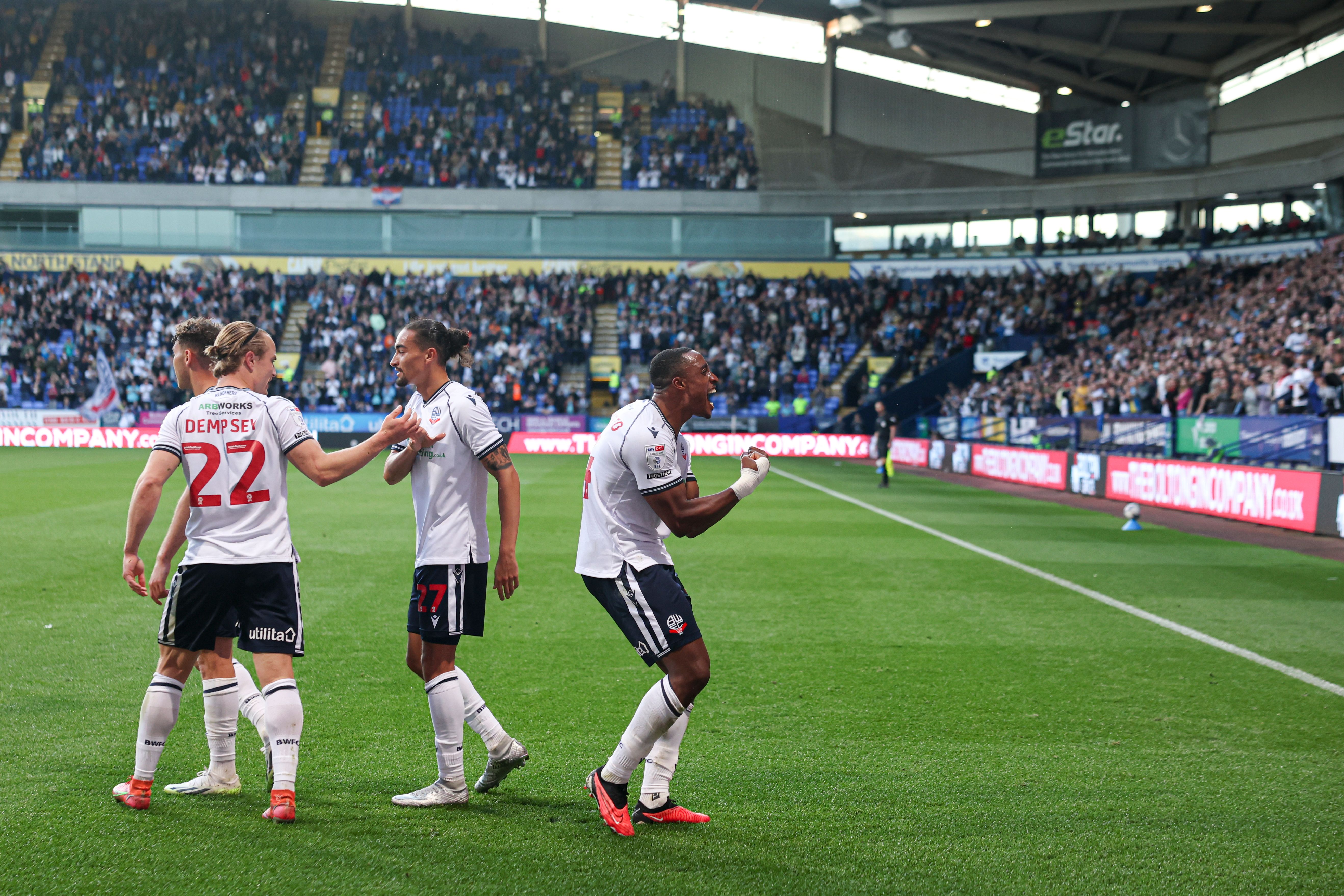 Adeboyejo celebration fans