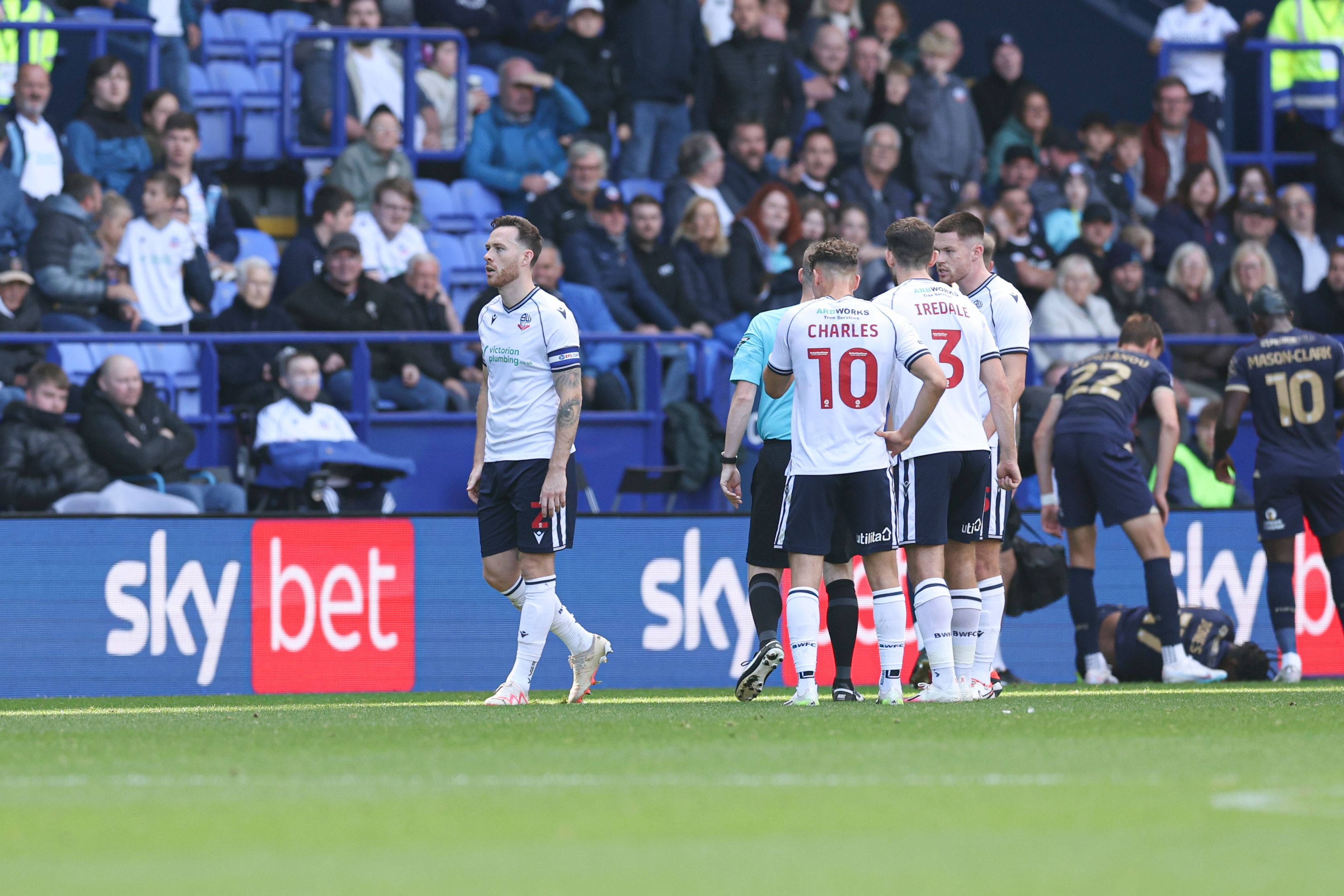 Jones sending off