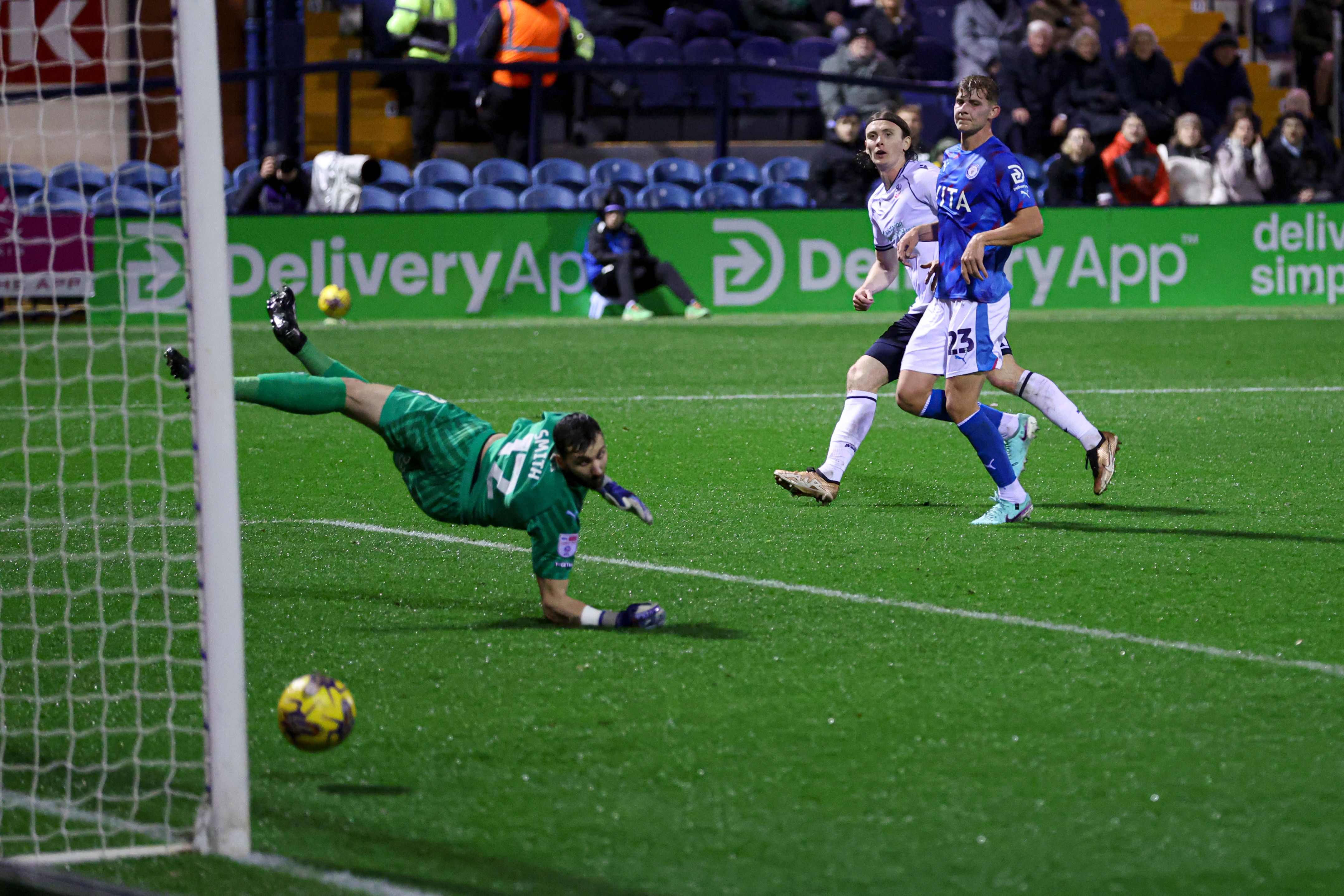 Bodvarsson first goal Stockport