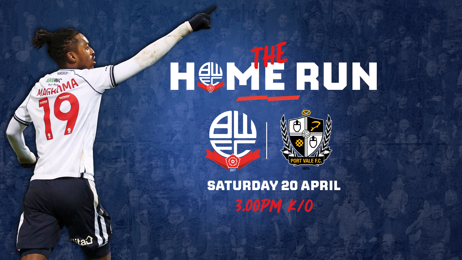 Home Run | Port Vale (H) | Bolton Wanderers FC