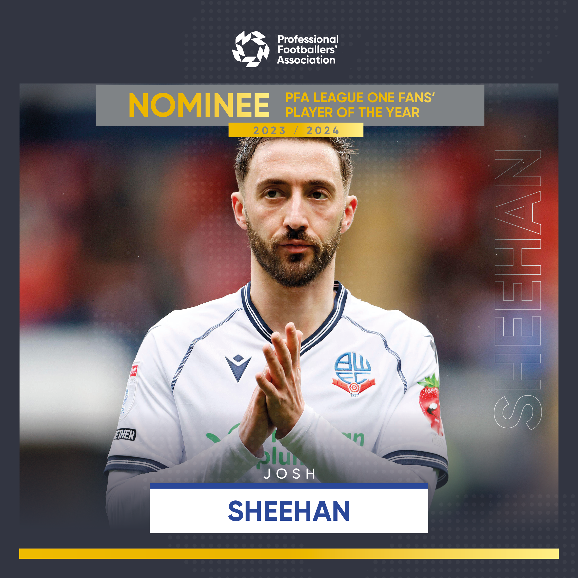 Josh Sheehan PFA vote
