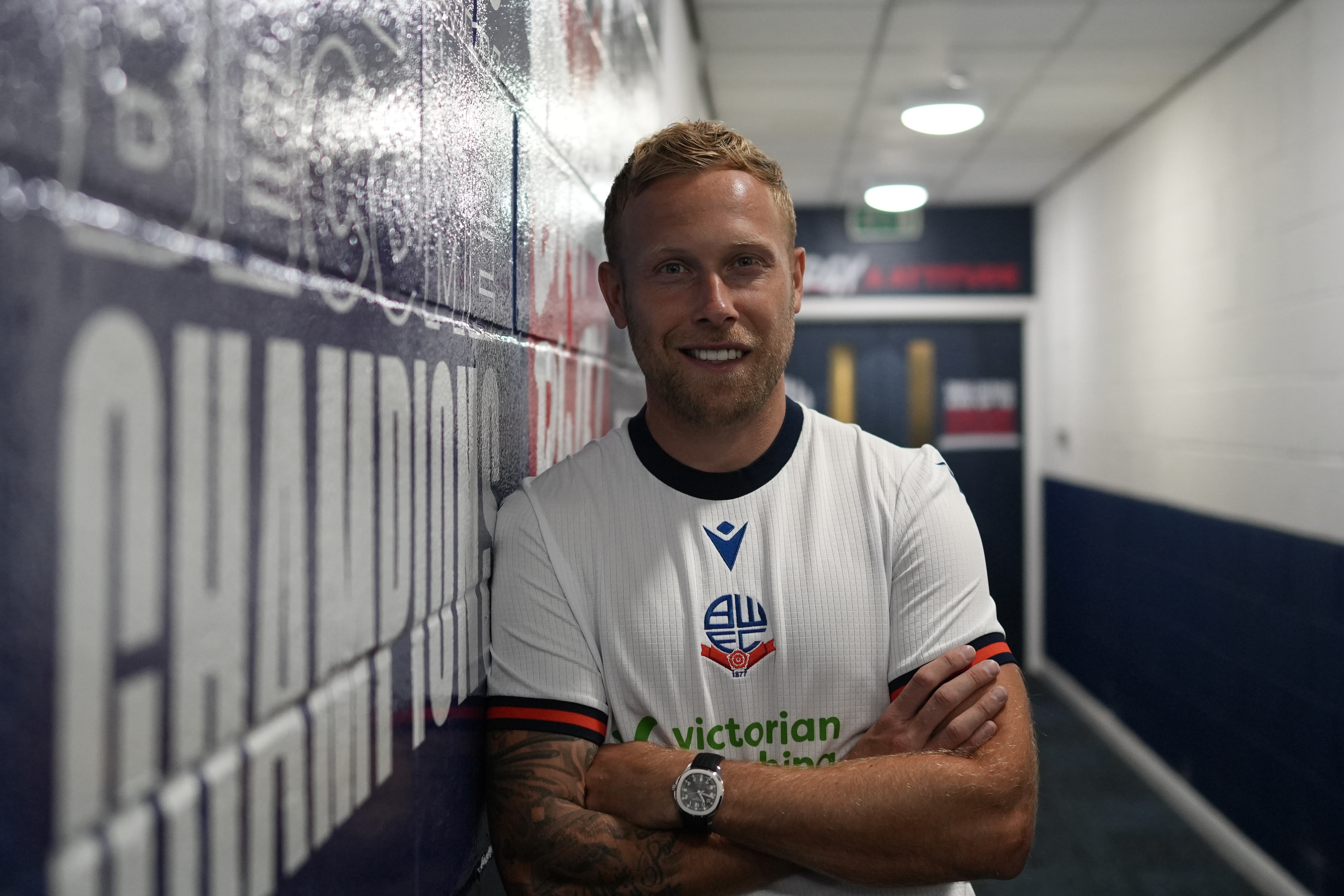 Scott Arfield smile