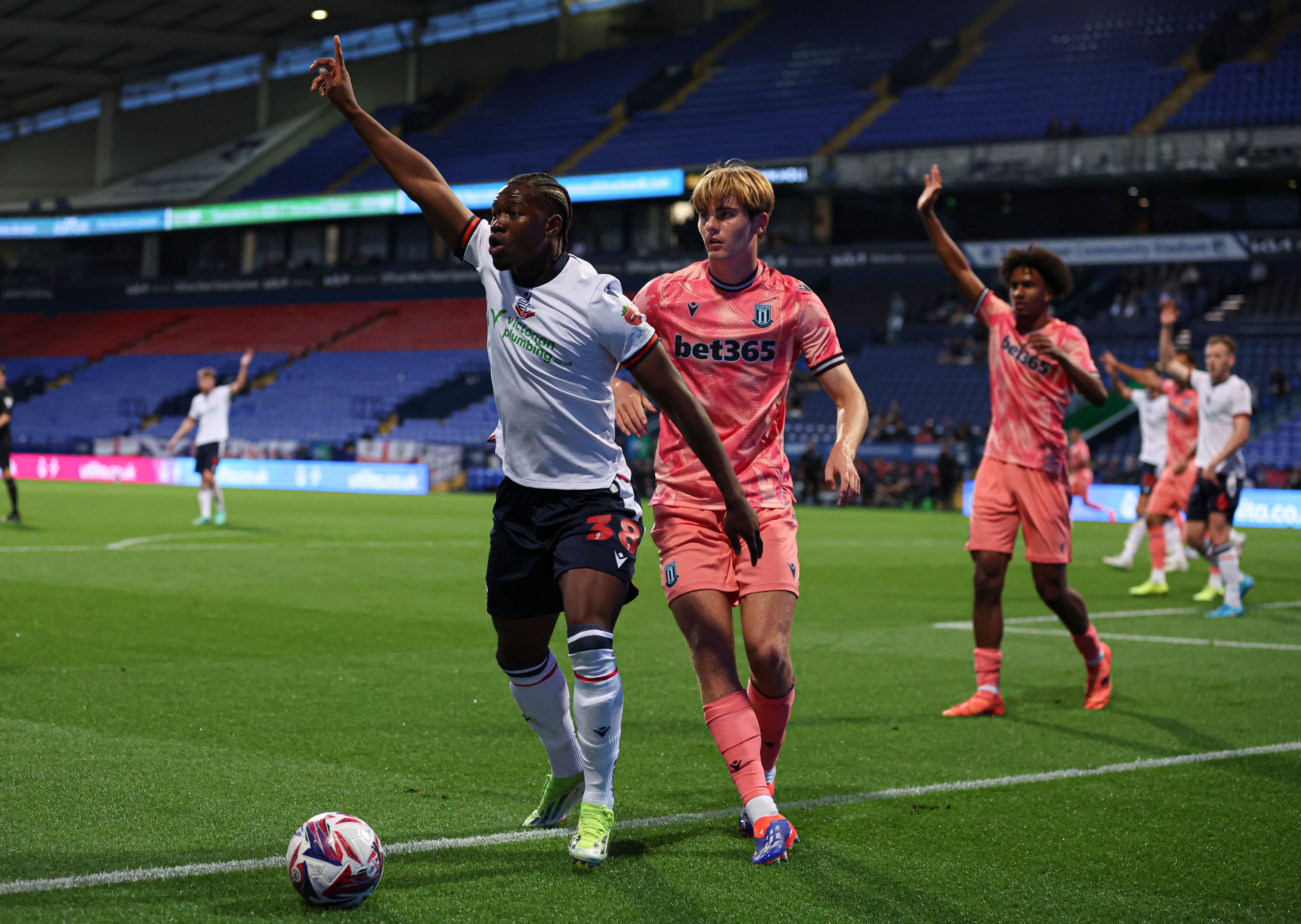 Nelson Khumbeni Stoke friendly