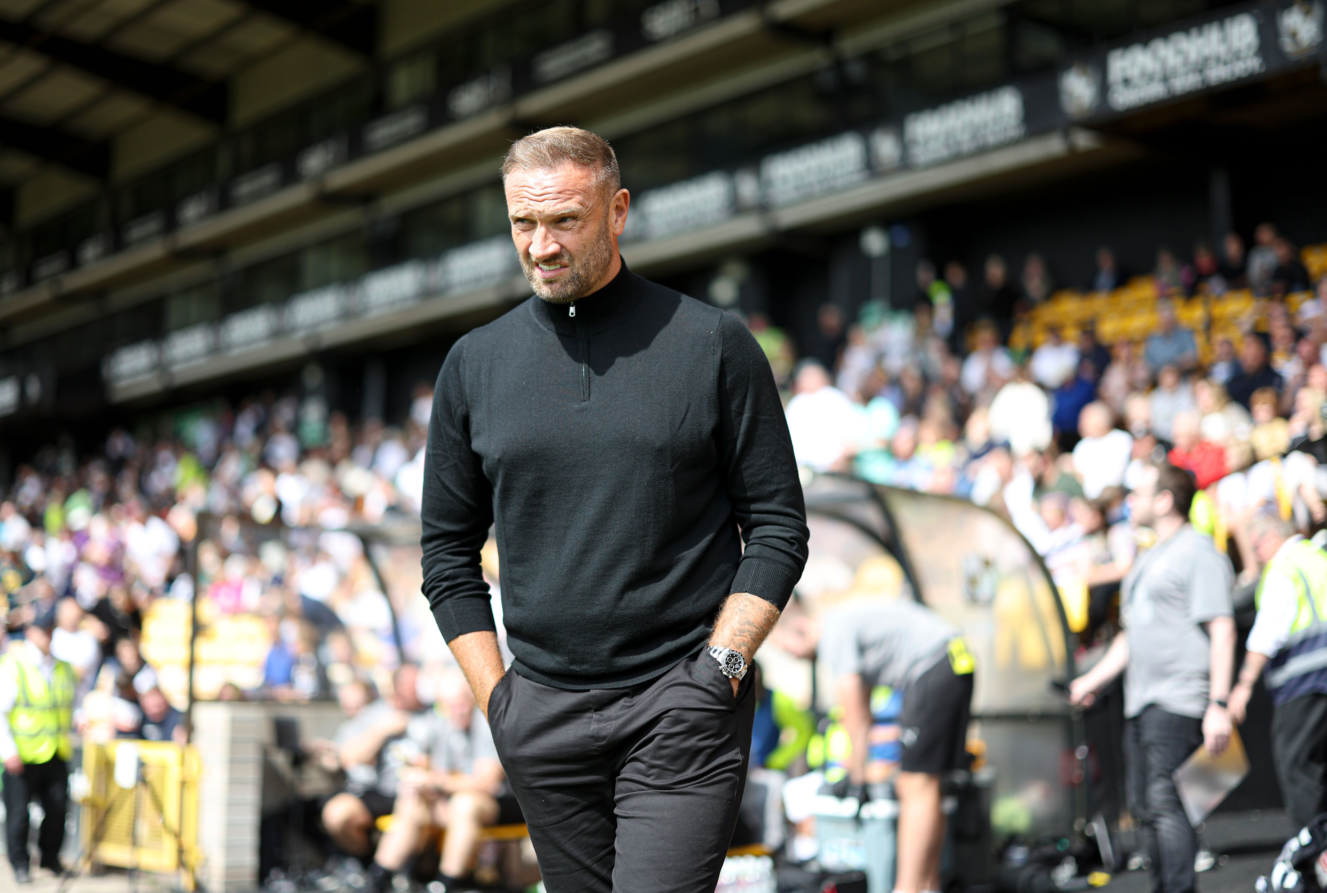 Ian Evatt pre-season Port Vale