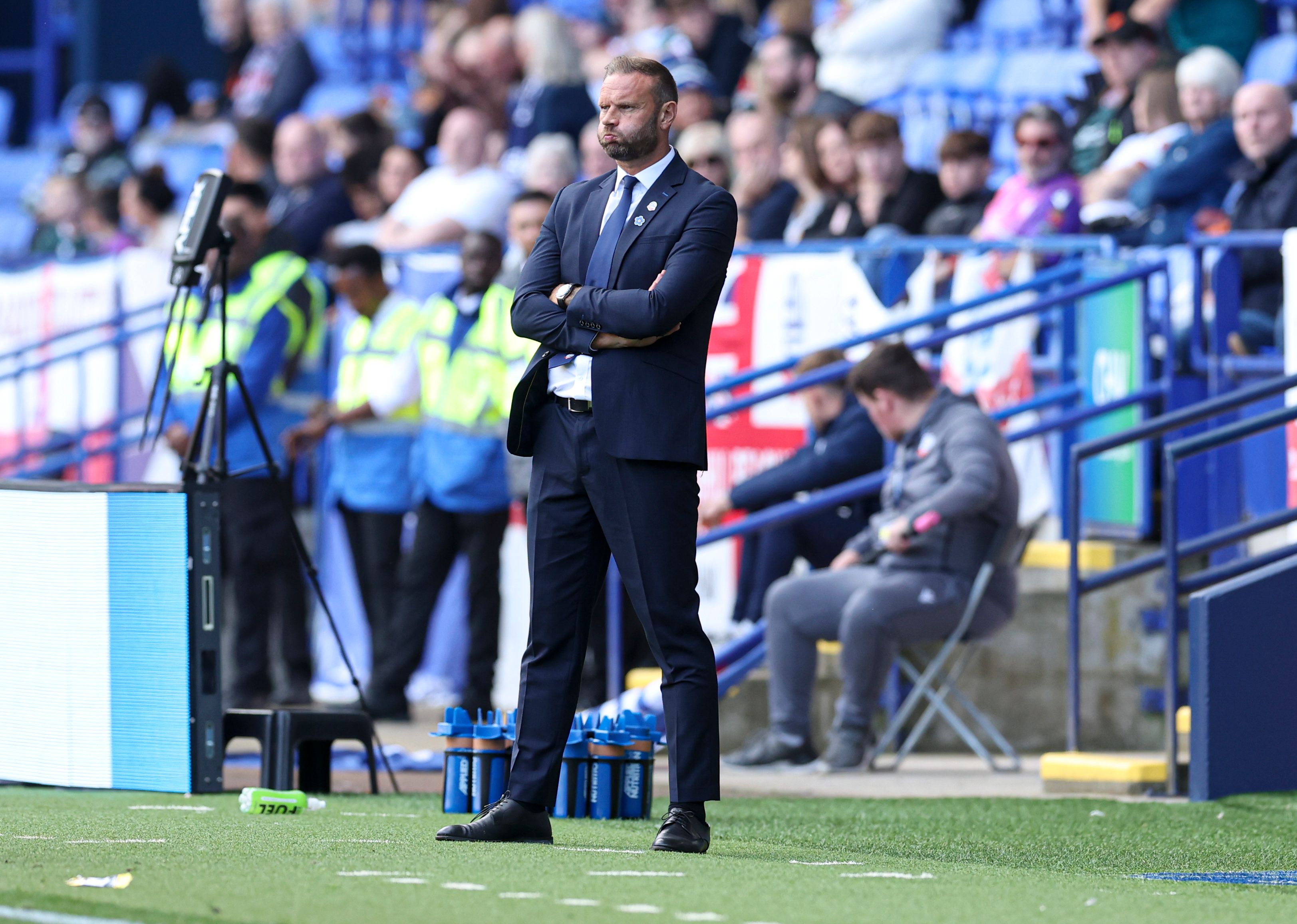 Evatt touchline Huddersfield