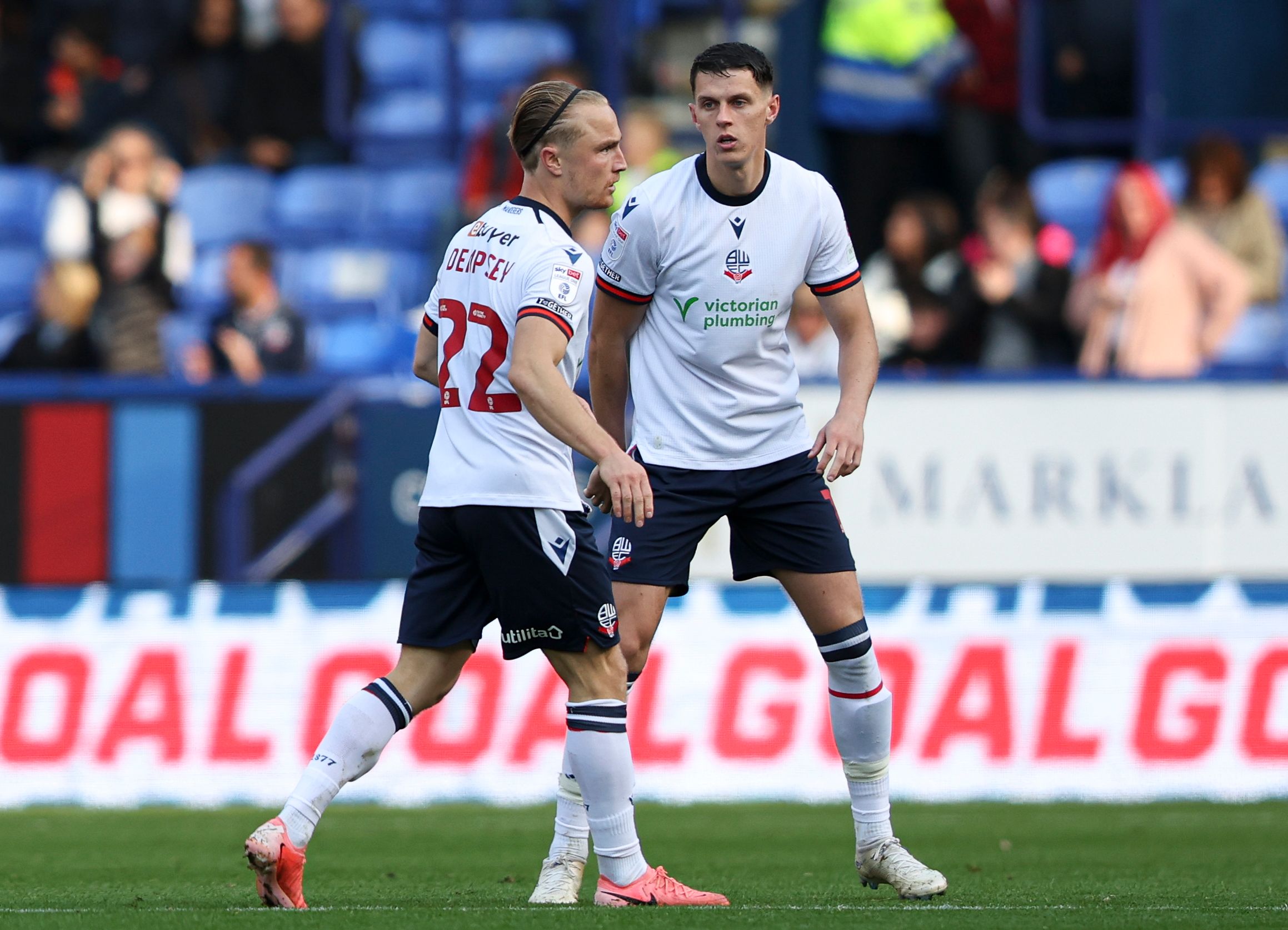 Dempsey celebration Shrewsbury