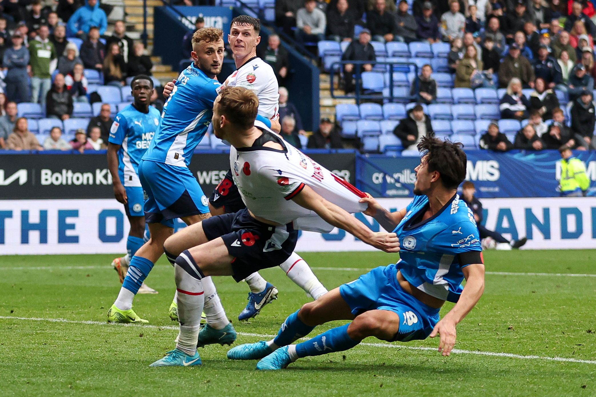 George Johnston penalty Peterborough