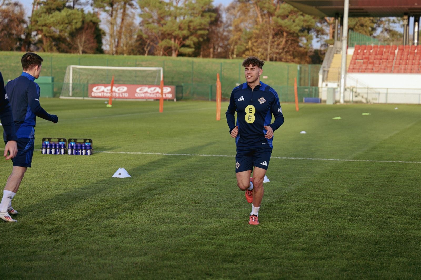 Dion Charles training Northern Ireland