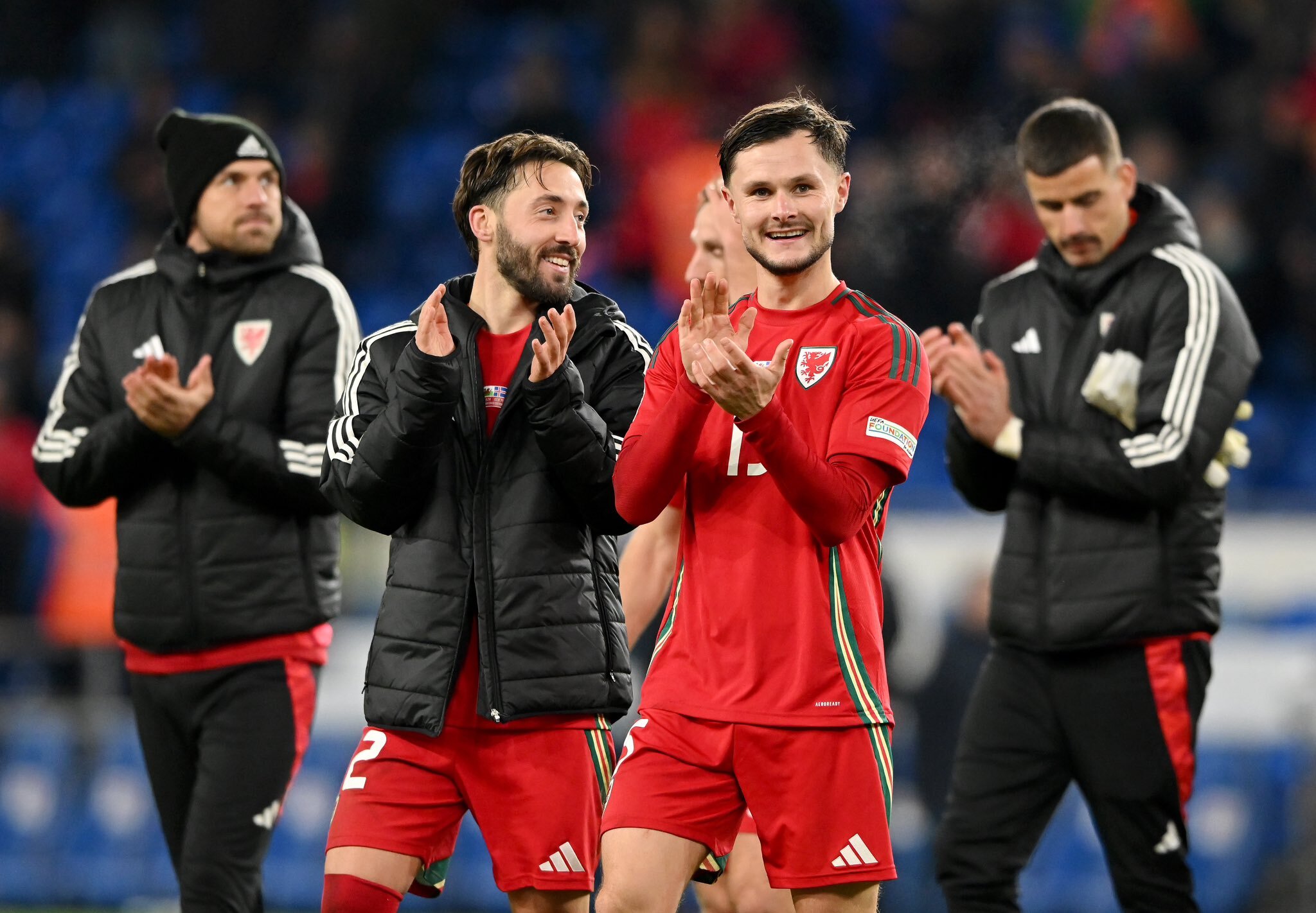 Sheehan clap Wales Iceland