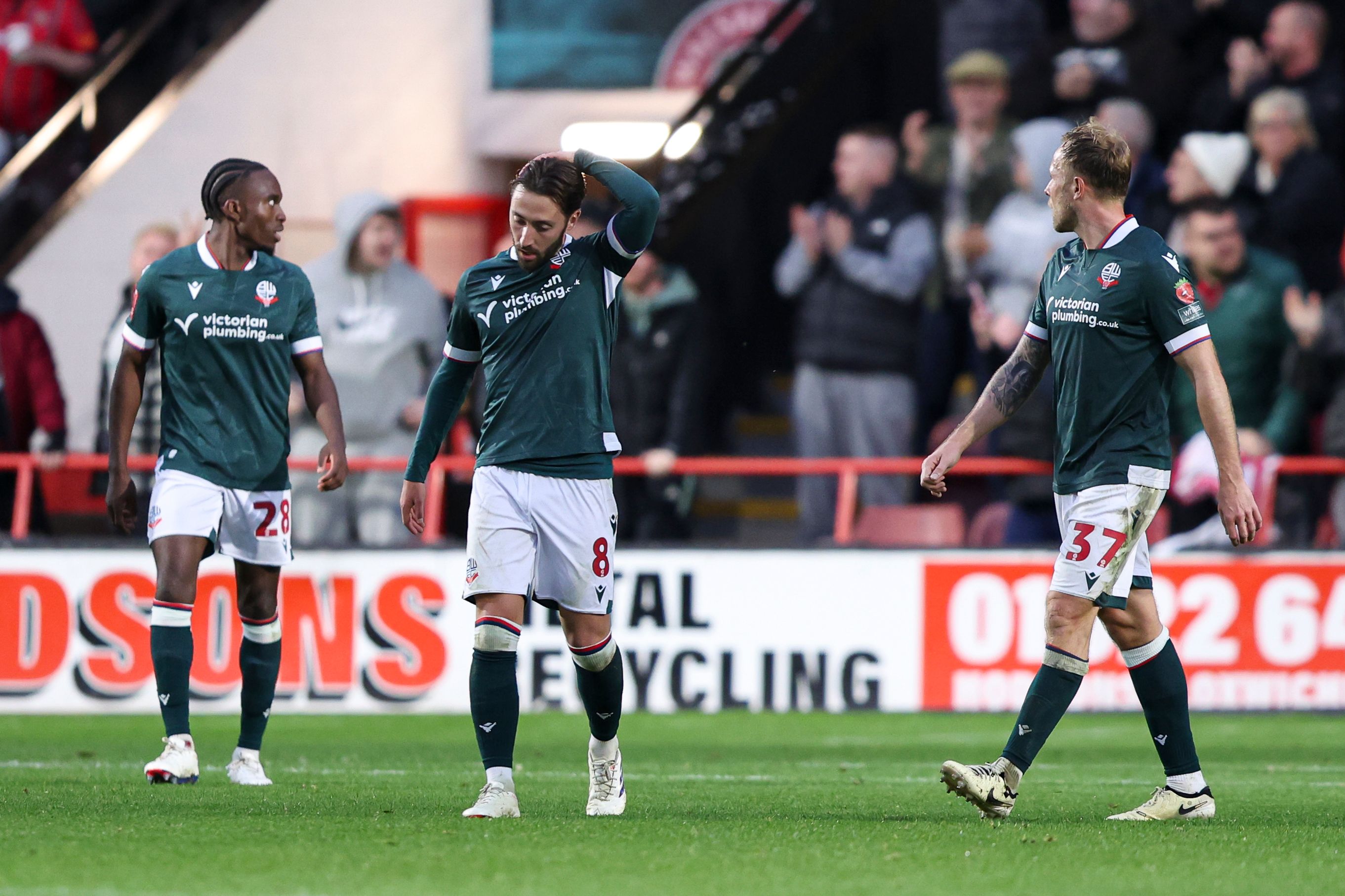 Wanderers disappointment Walsall