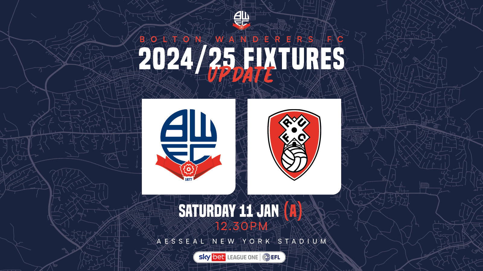 Rotherham fixture graphic