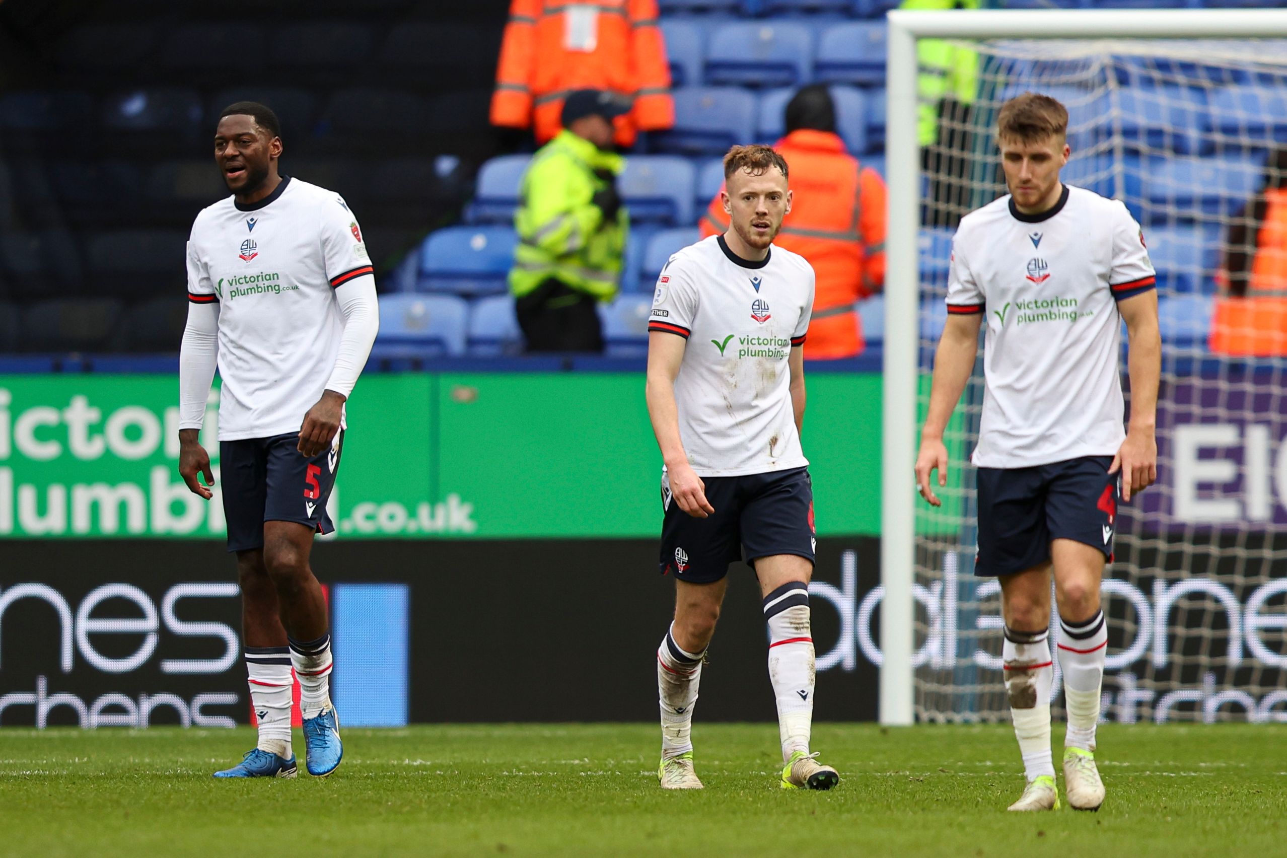 Dejected team Wigan