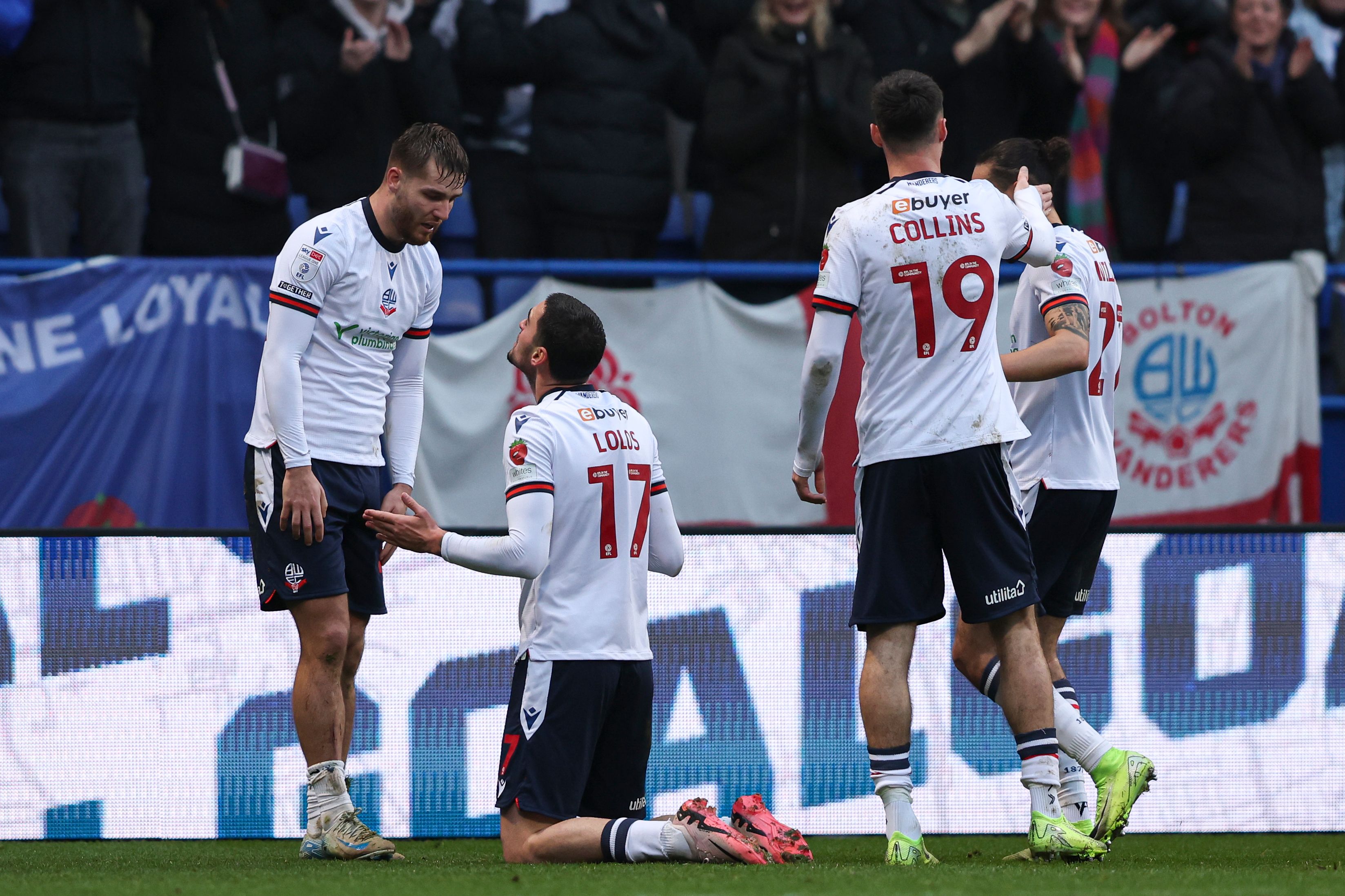 Lolos celebration Barnsley