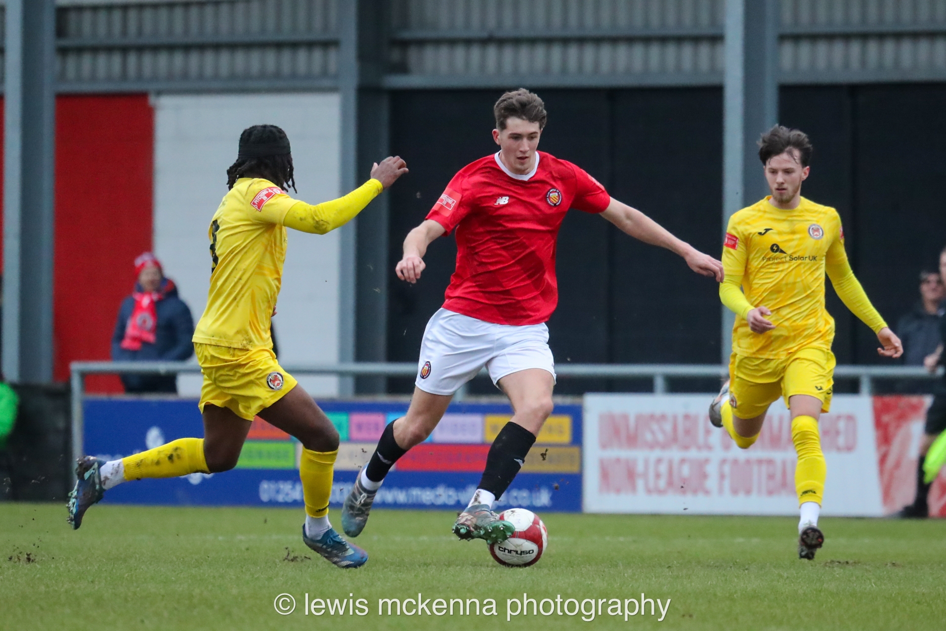 Charlie Hayes Green playing for FC United