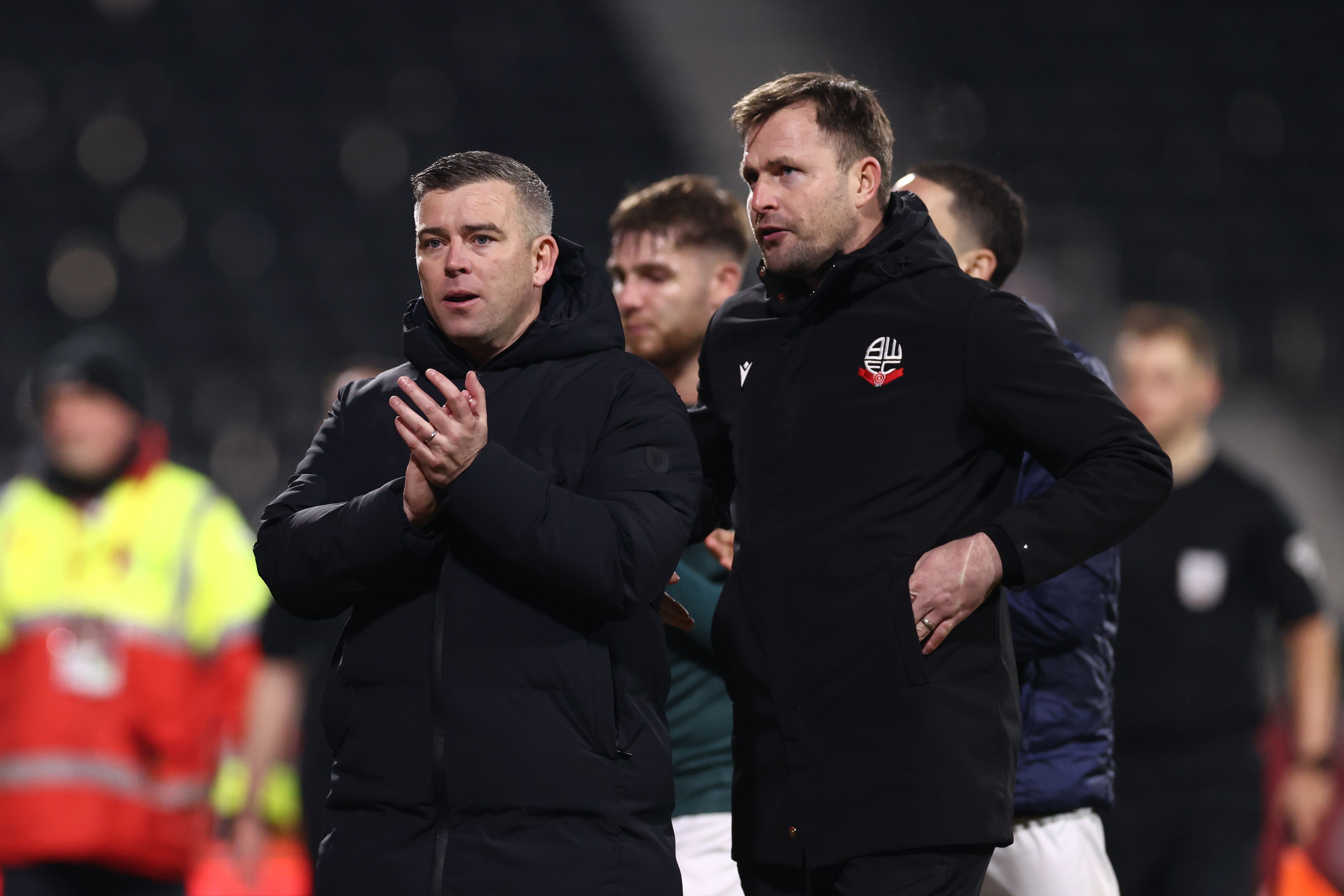Schumacher applause Wrexham
