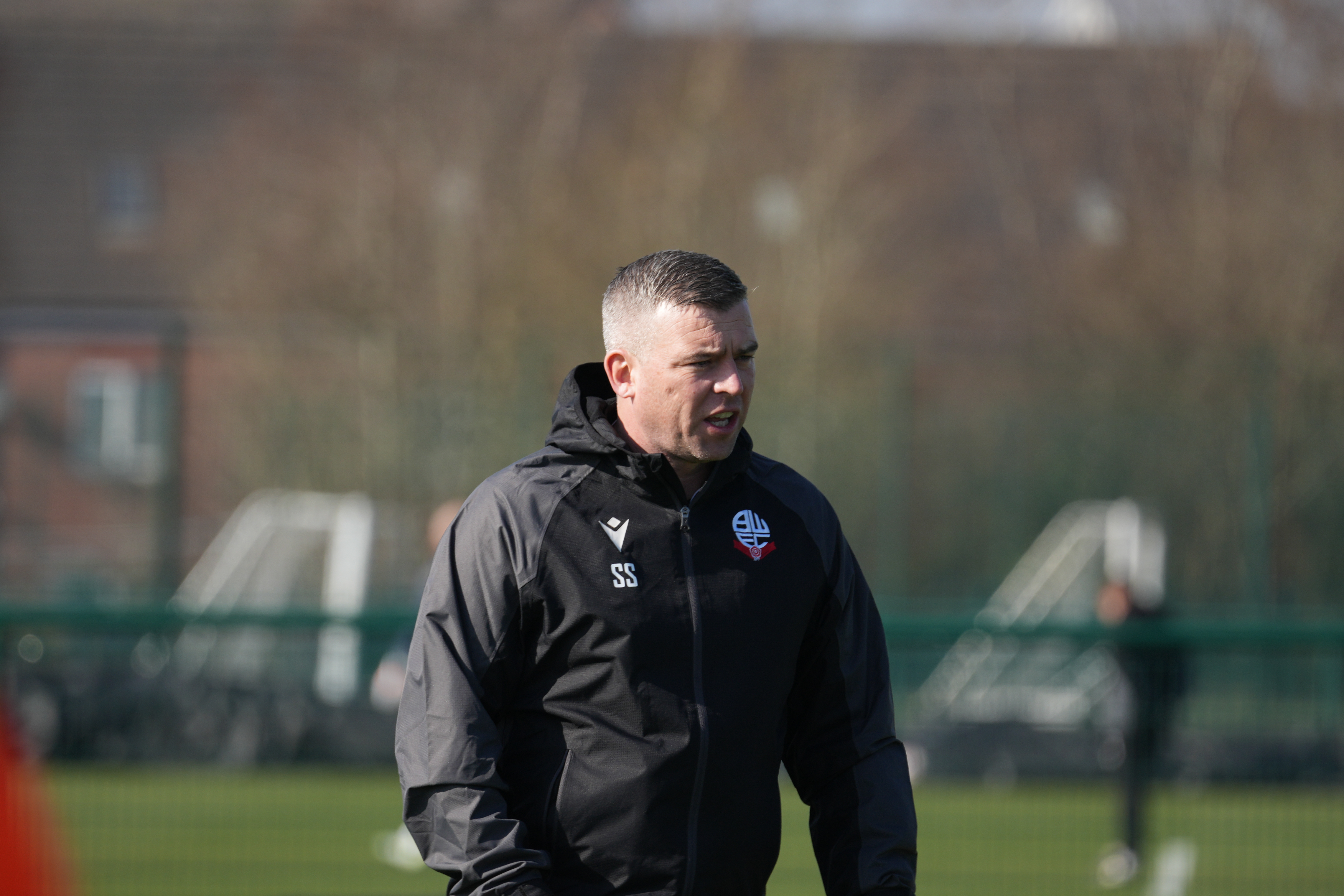 Steven Schumacher training Burton