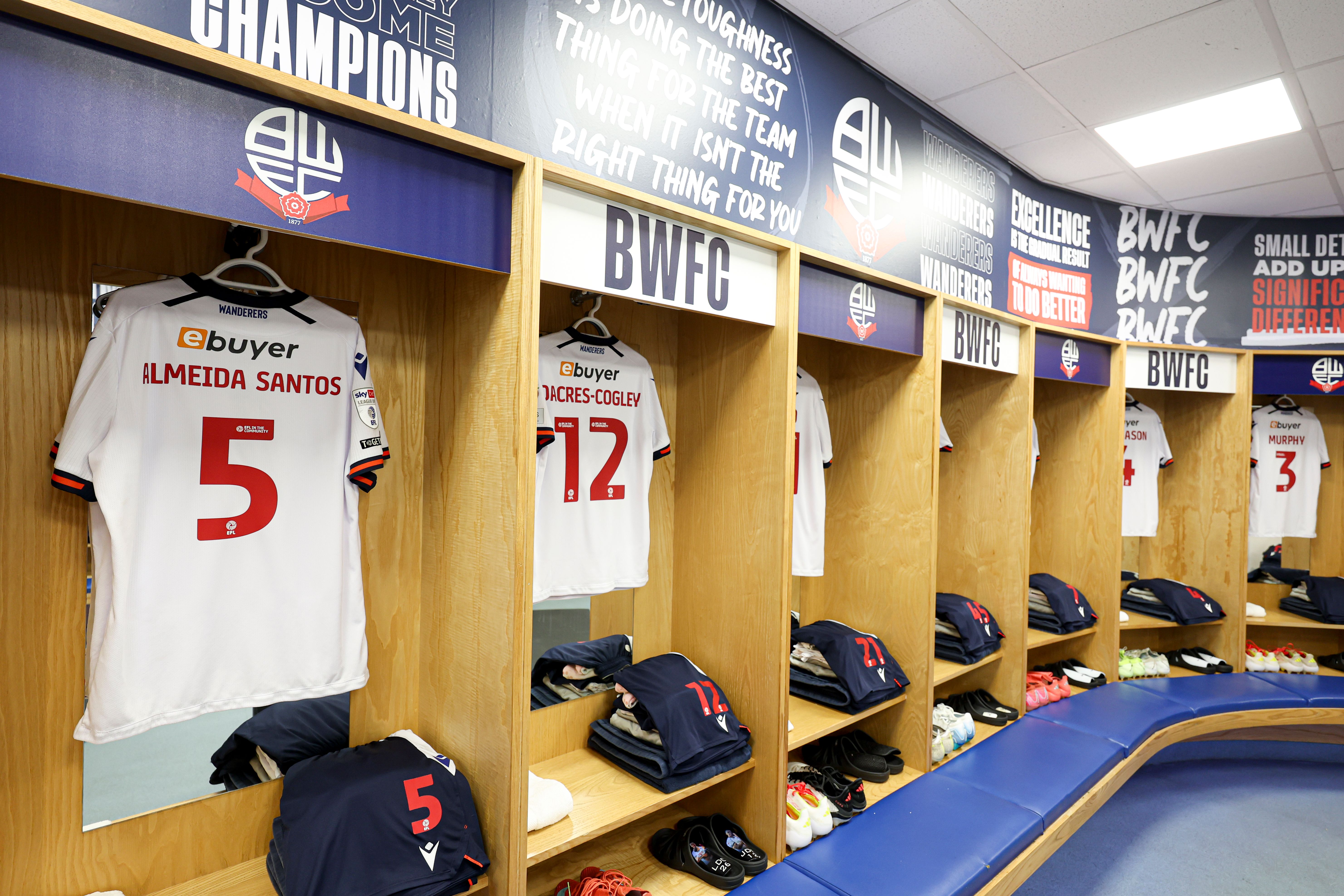 Dressing room Rotherham