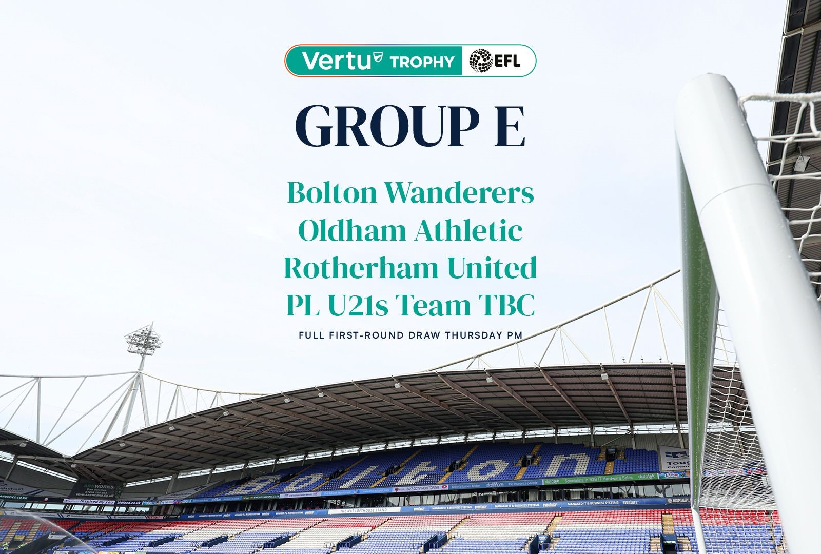 Vertu Trophy draw graphic