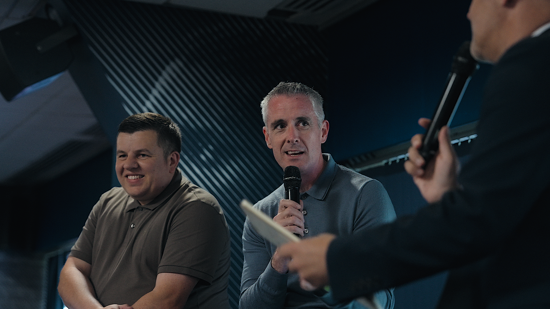 Fergal Harkin and Richard Cooper at Business Club Event