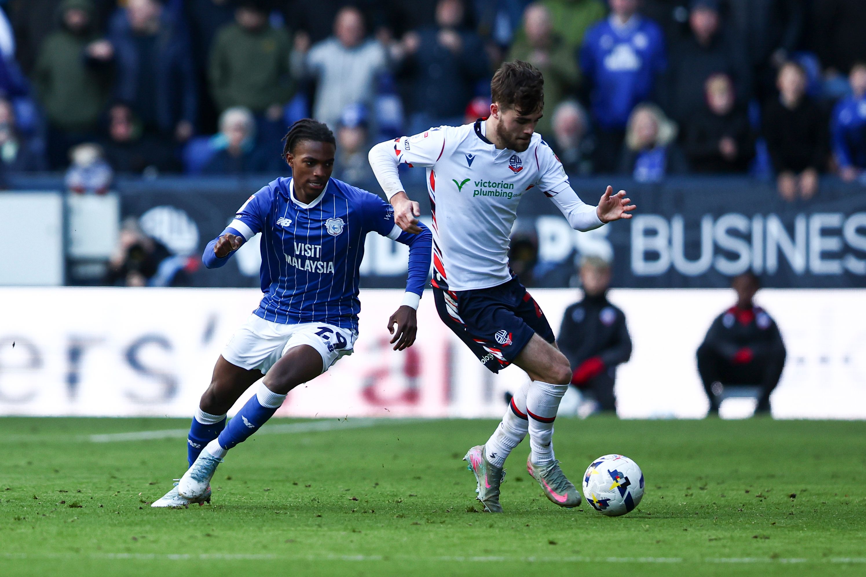 Max Conway action Cardiff