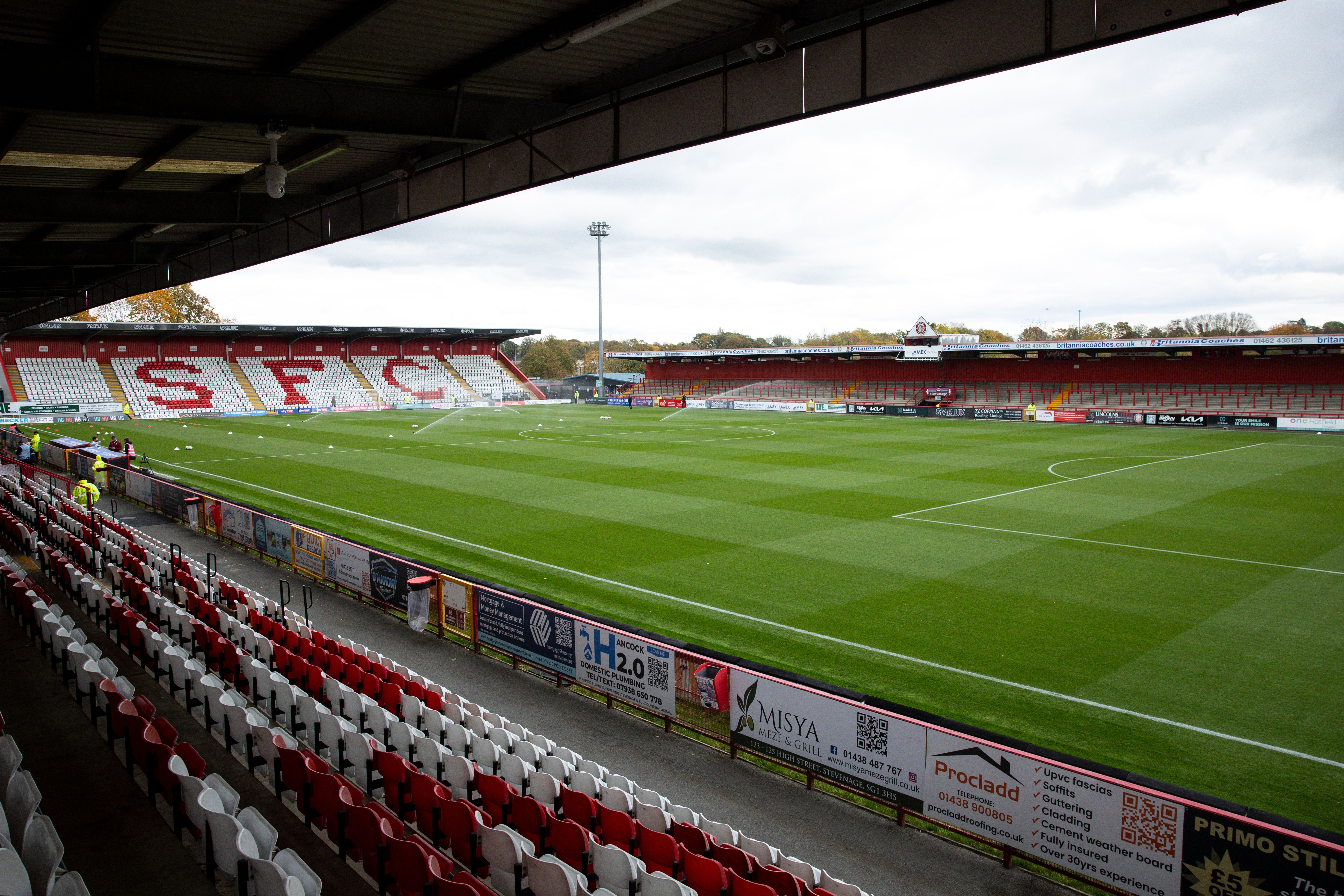 Stevenage stadium