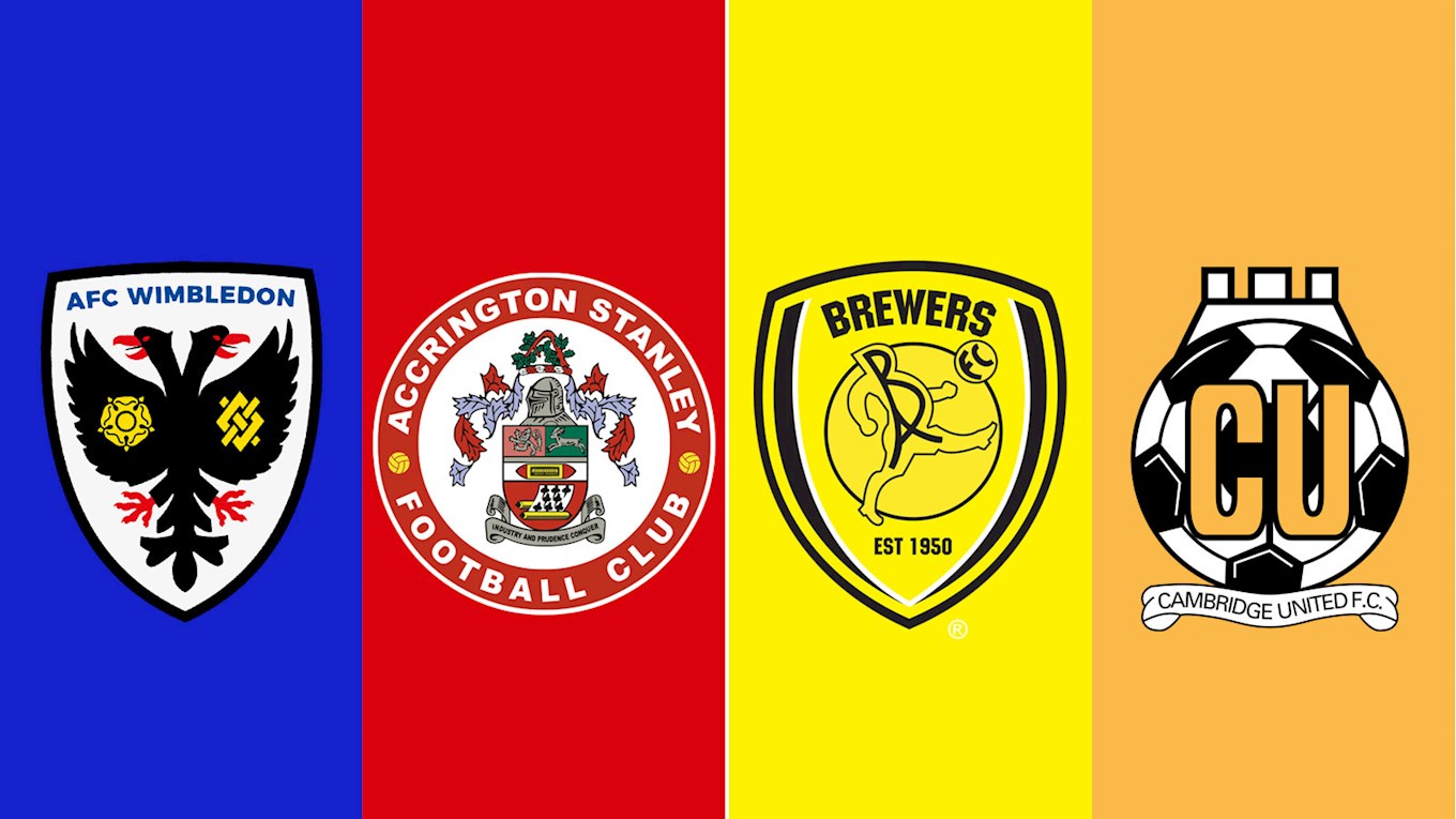 The badges of this season's League One clubs. Which do you think