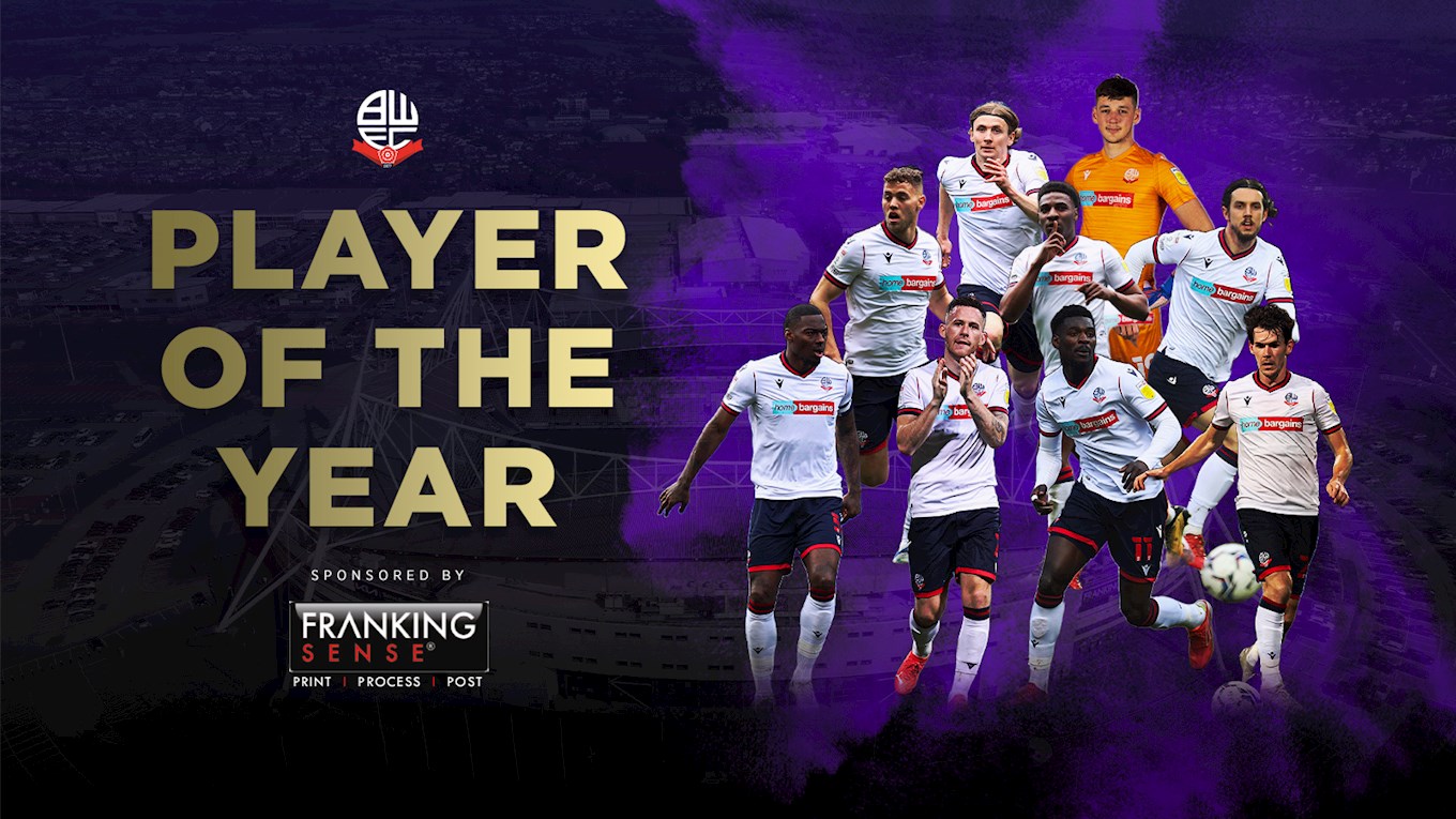 Vote for your 2017/18 Bolton Wanderers Player of the Year!
