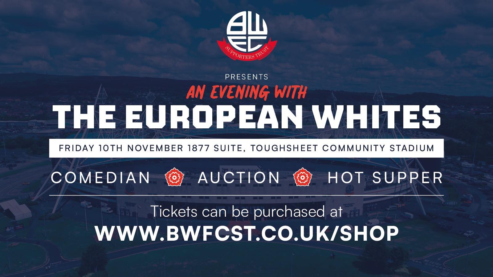 An Evening With The Euro Squad Members Bolton Wanderers FC