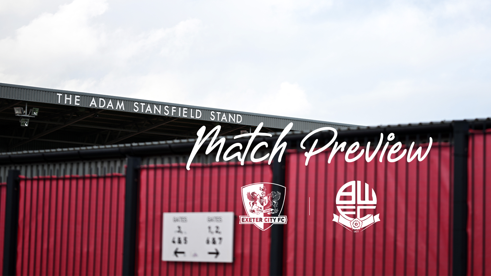 Match Preview | Exeter City v Wanderers | Bolton Wanderers FC