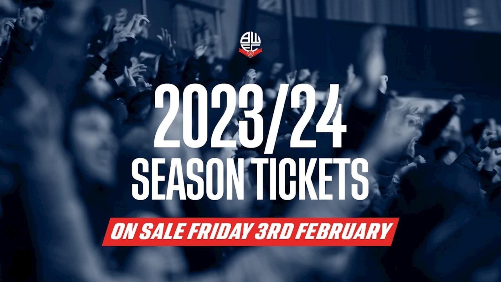 2023/24 Early Bird Season Tickets On Sale Friday Bolton Wanderers FC