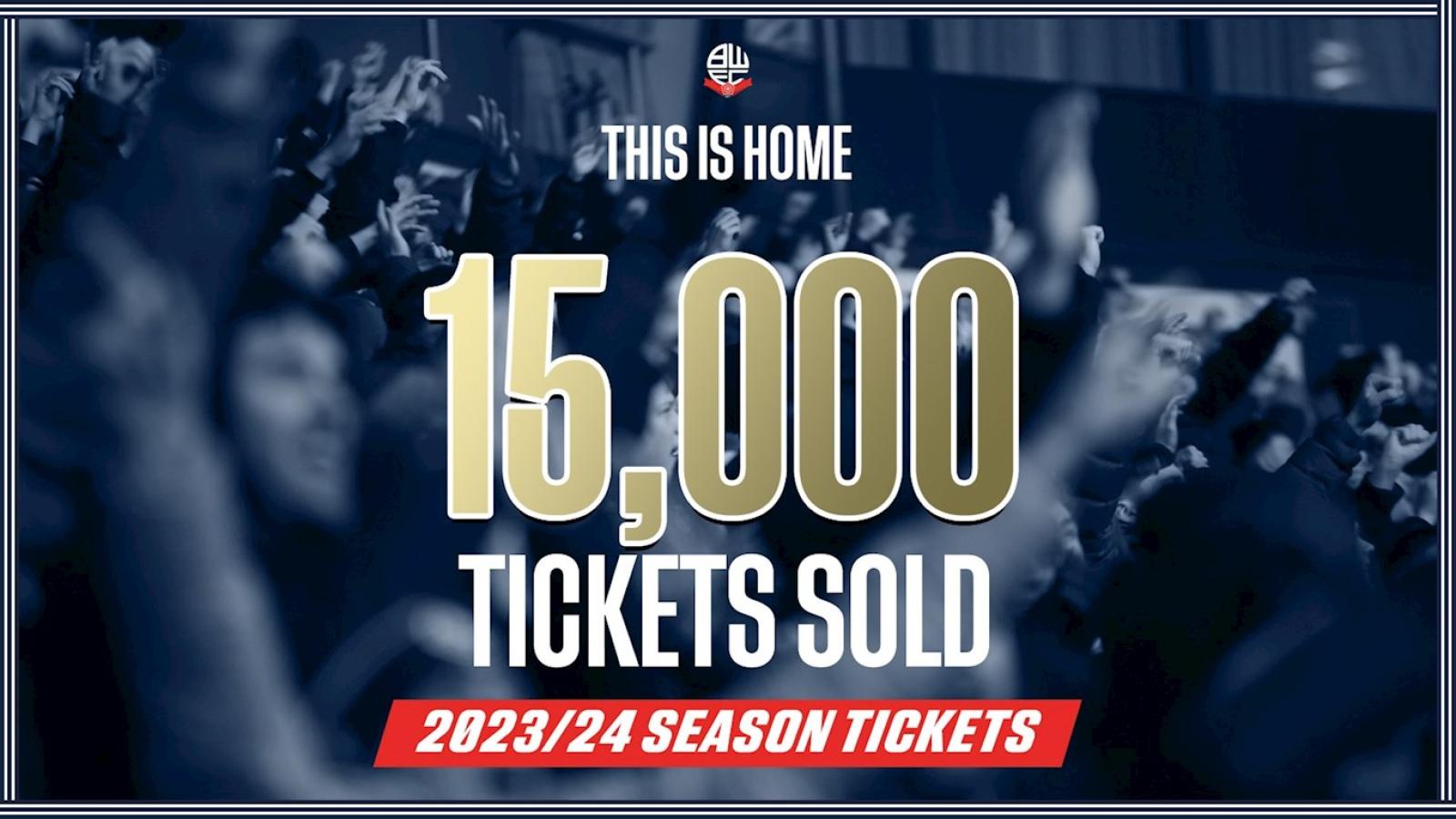 2023/24 Season Tickets: Over 15,000 Sold As General Sale Begins ...