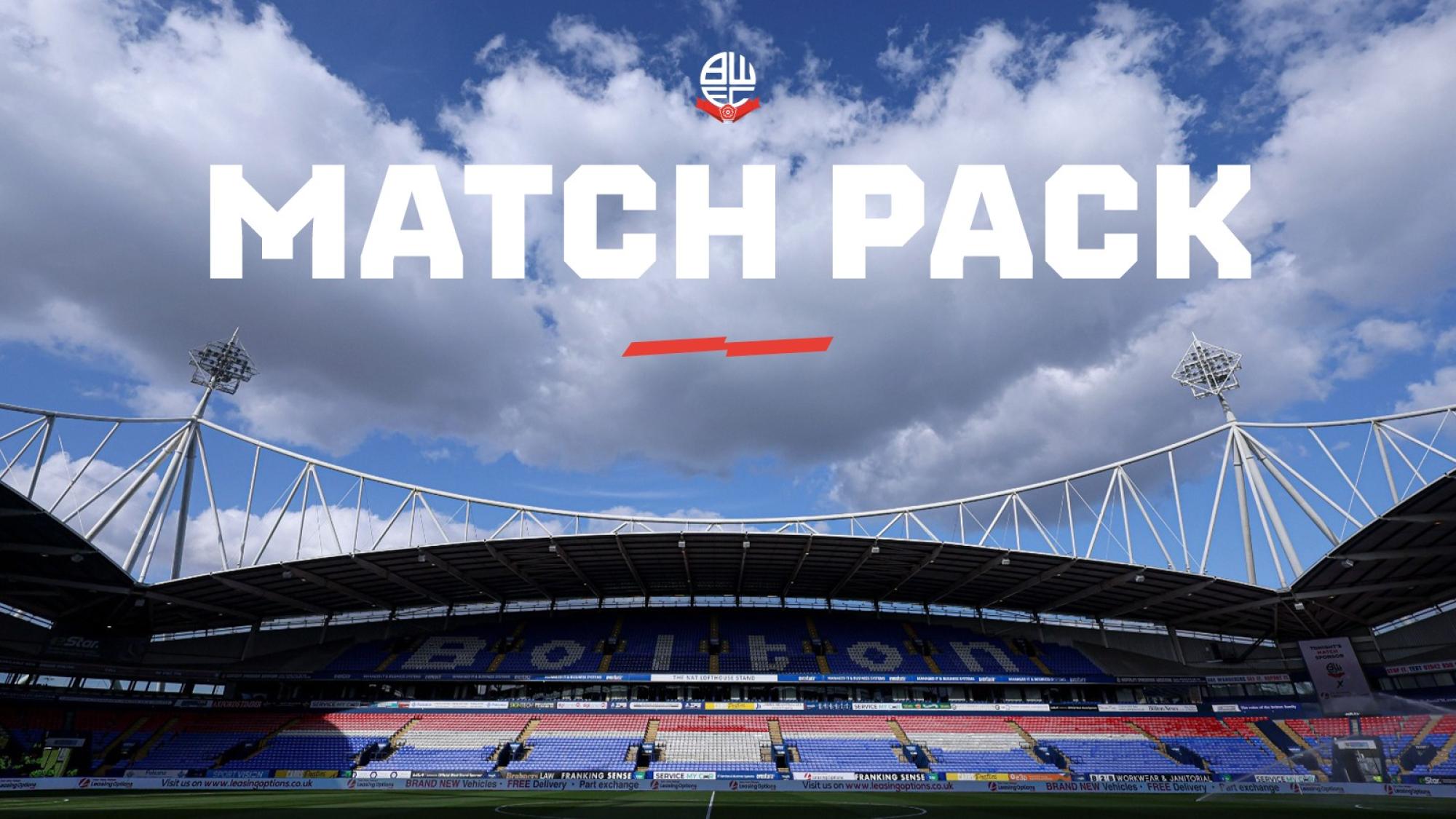 Supporter Match Pack West Bromwich Albion (H) Bolton Wanderers FC