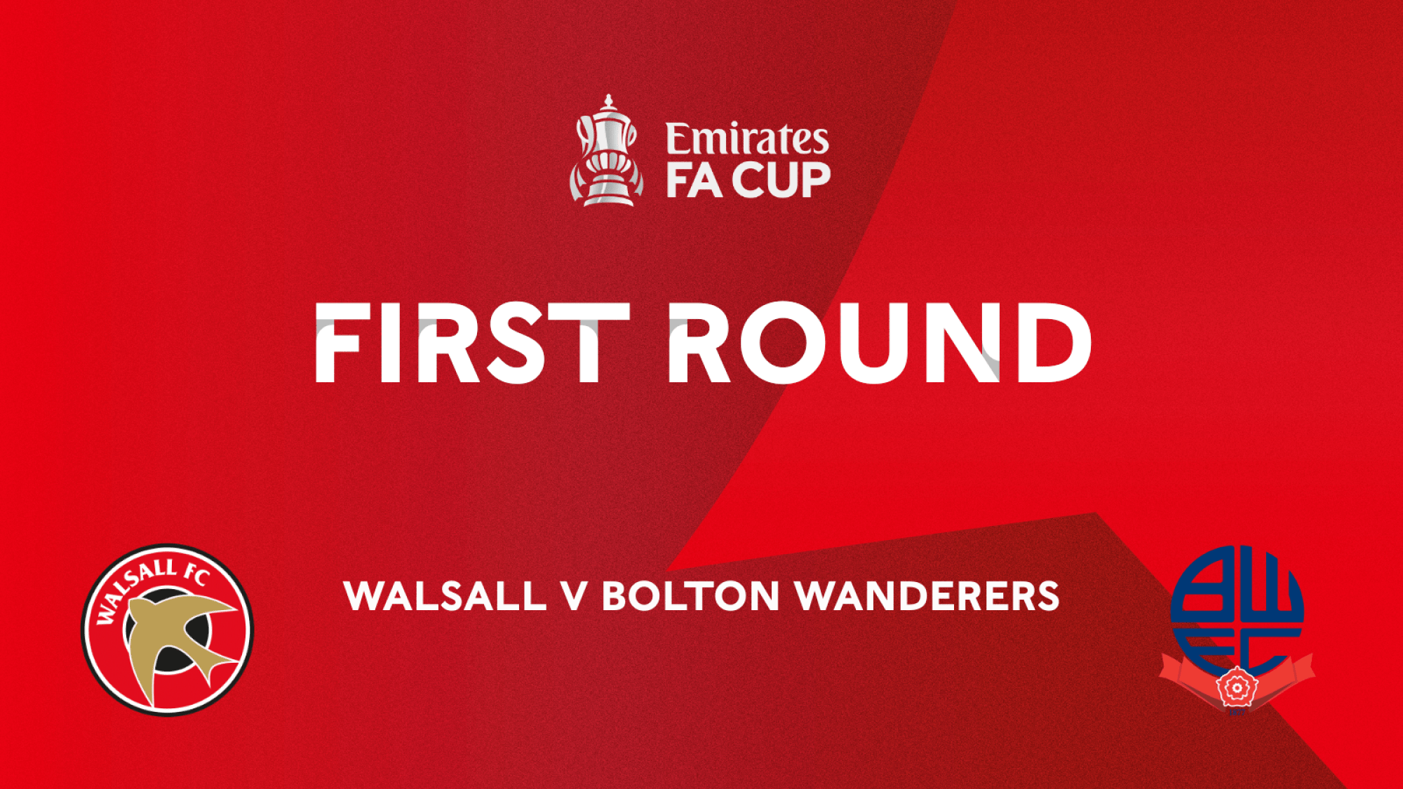 Whites Away To Walsall In FA Cup Bolton Wanderers FC