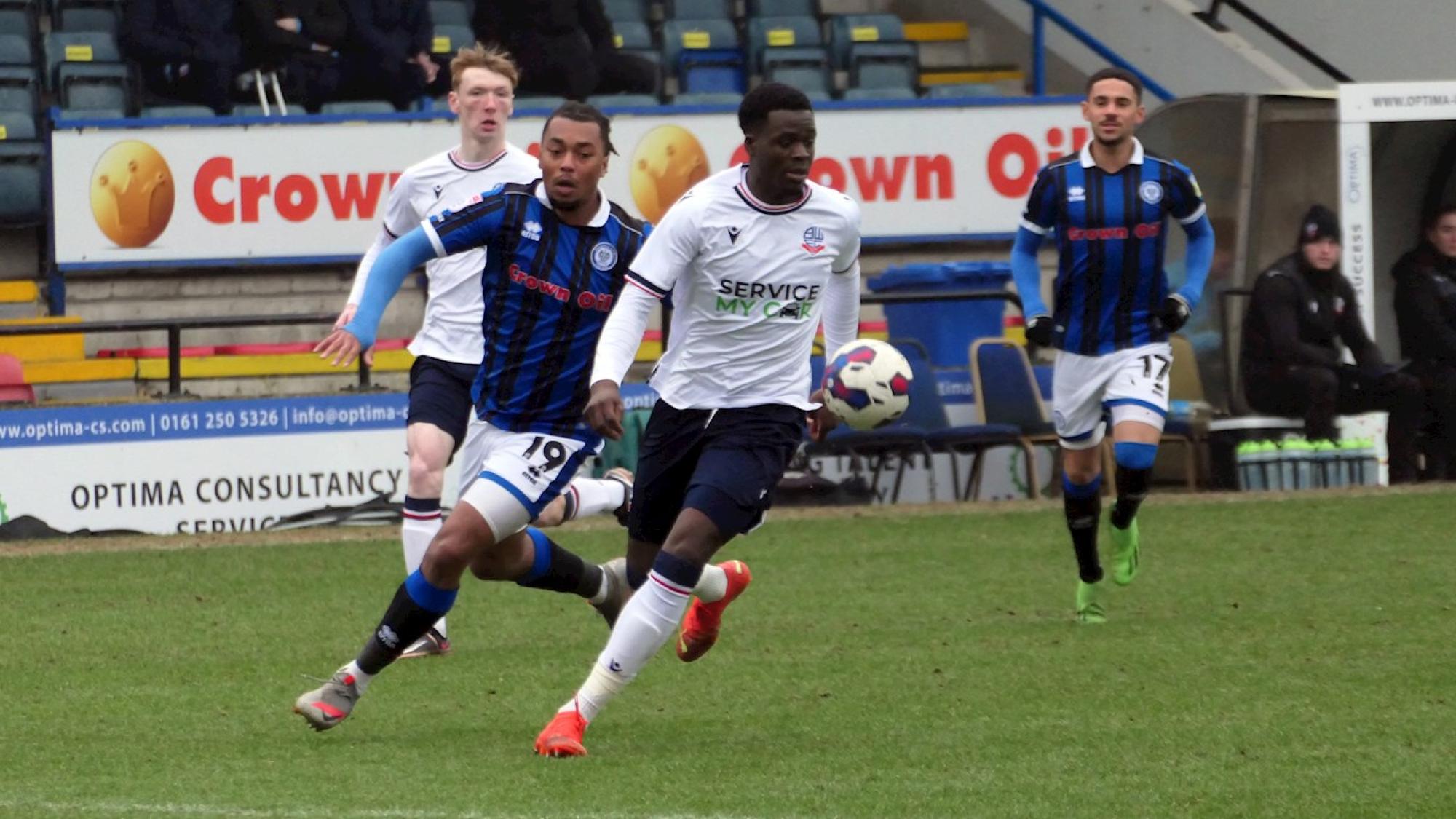 REPORT: Rochdale Reserves 2 Wanderers B 2 | Bolton Wanderers FC