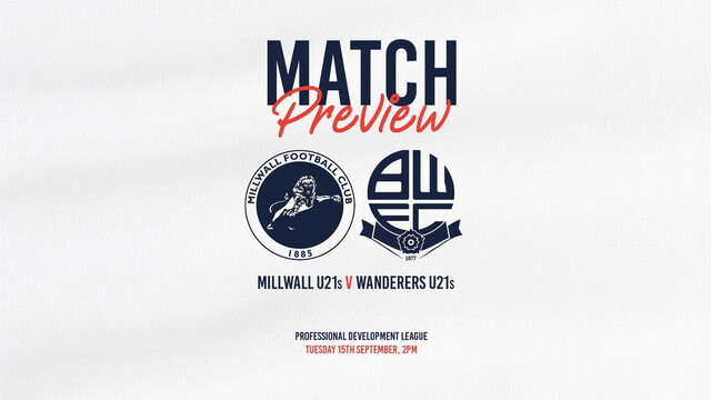 Millwall U21 preview graphic