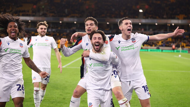 Sheehan celebration Wolves