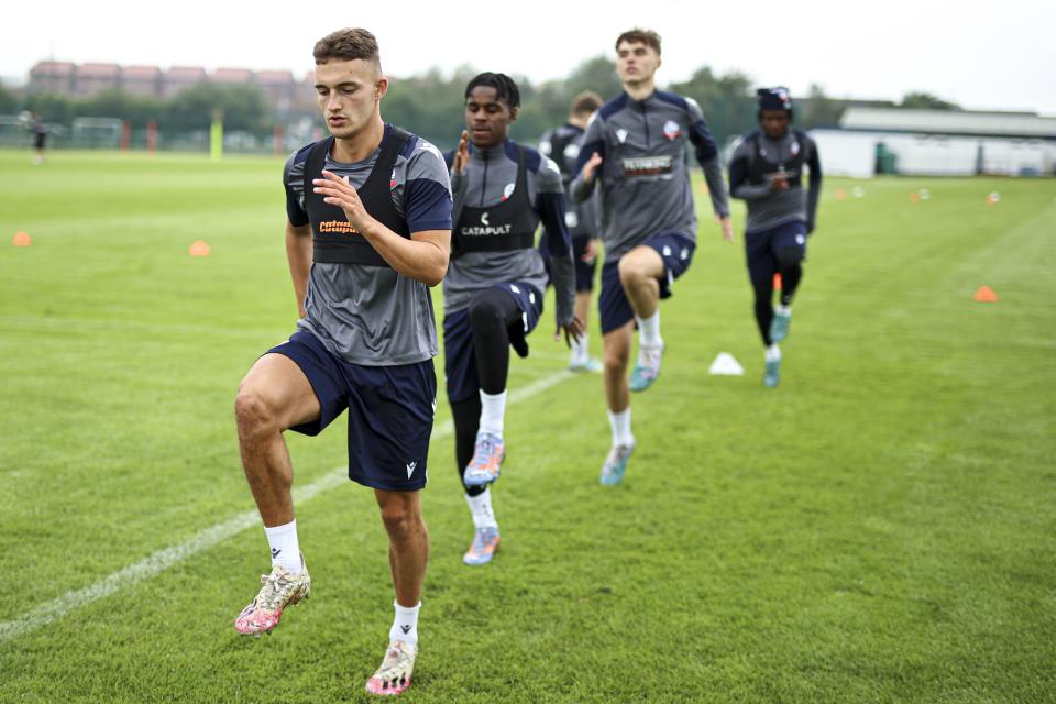 Ben Andreucci training