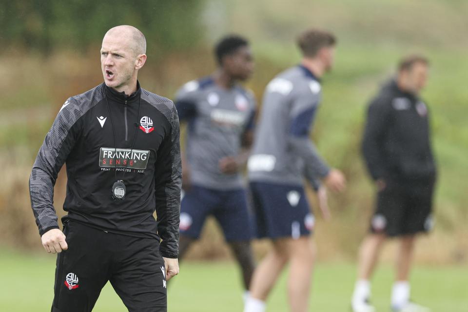 Matt Craddock training