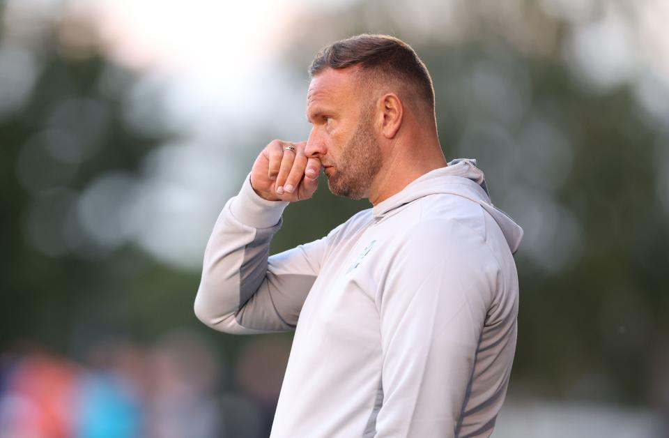 Ian Evatt thoughtful Curzon Ashton