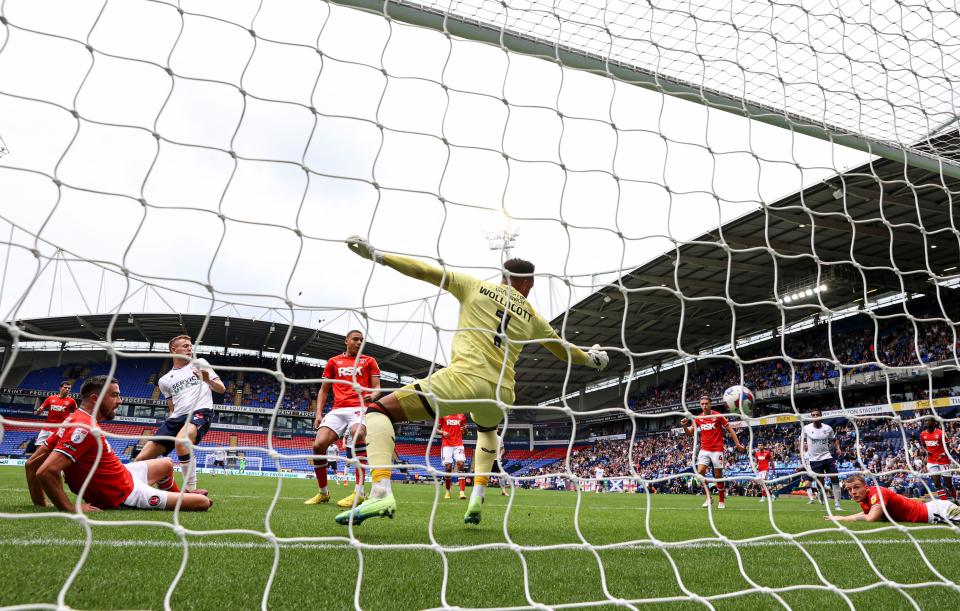 George Johnston goal