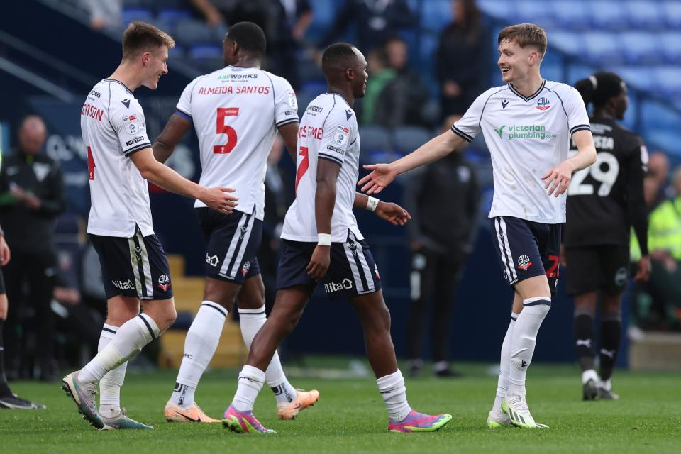 Zac Ashworth team celebration