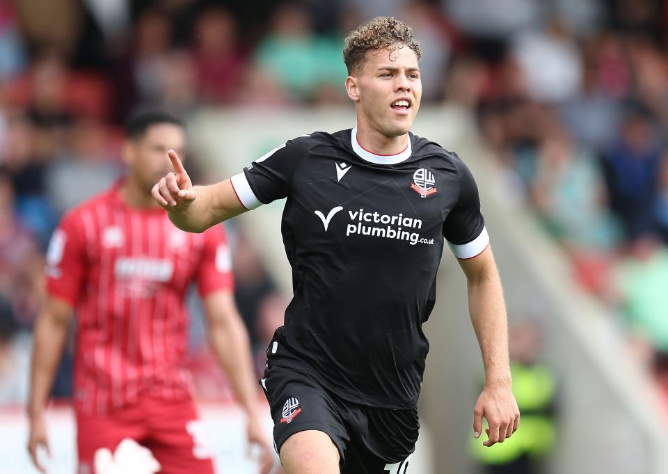 Dion Charles celebration Cheltenham