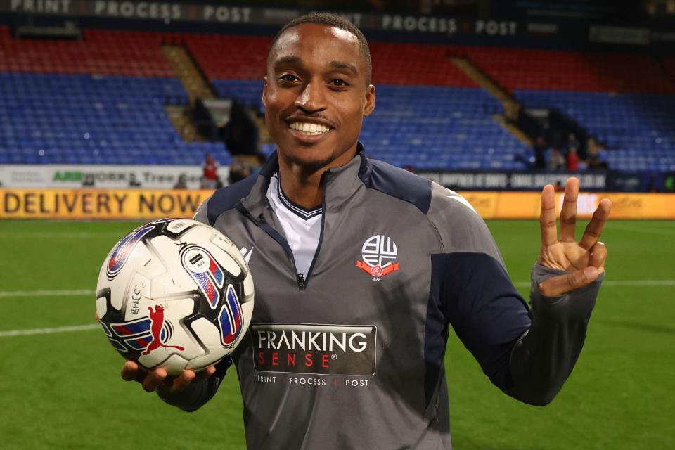 Victor Adeboyejo match ball