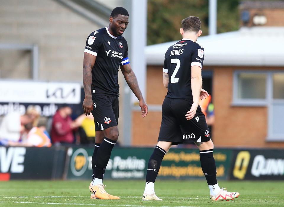 Santos injured Burton