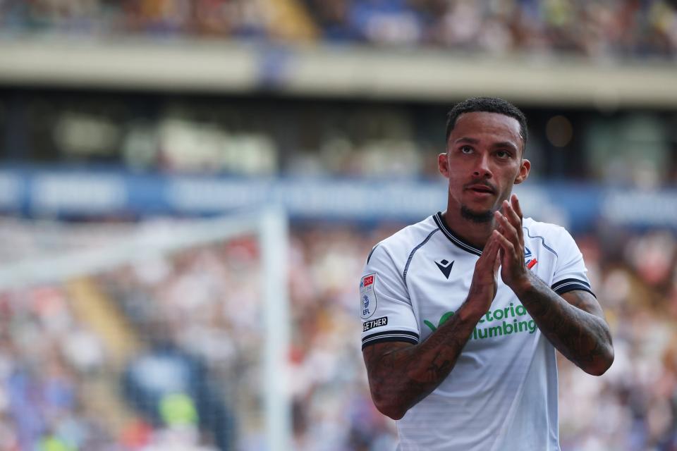 Josh Dacres-Cogley applause Derby