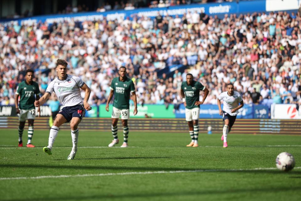 Charles penalty Derby