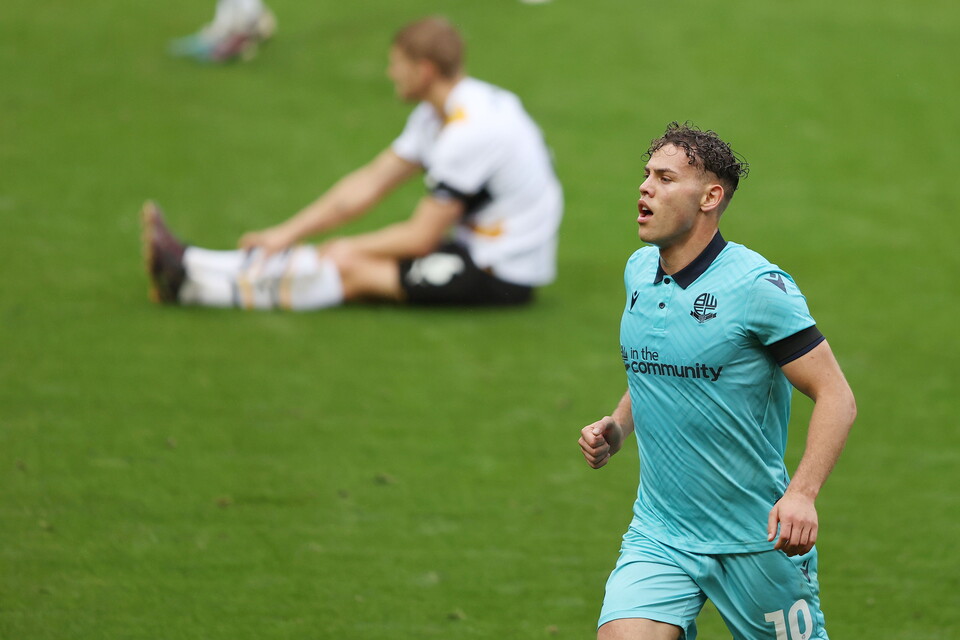 Charles celebration Port Vale
