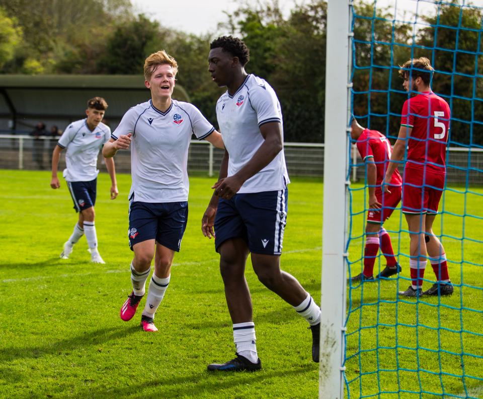 David Adimbola celebration