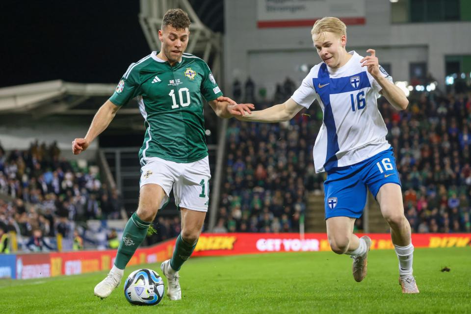 Dion Charles Northern Ireland stock